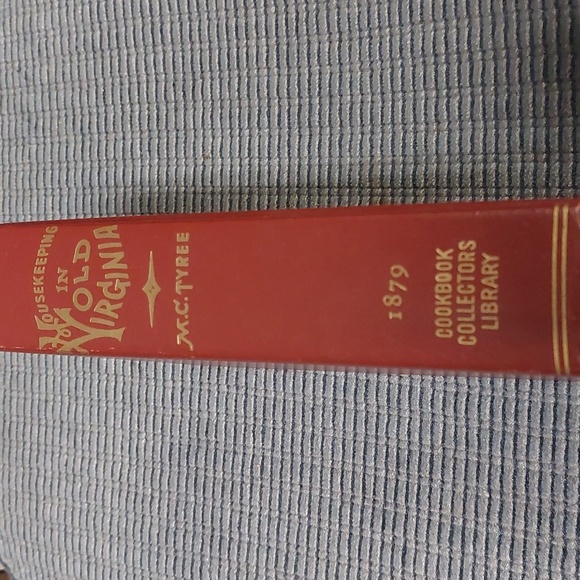 A Vintage reprint of "Housekeeping In Old Virginia" 1879 M.C. Tyree - Picture 2 of 7